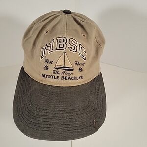 Myrtle Beach South Carolina MBSC Baseball Hat Unisex East Coast Challenge